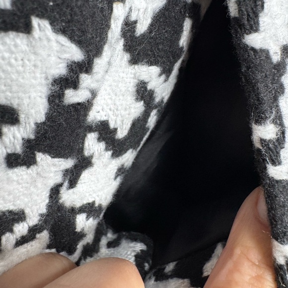 NWT Black and White Houndstooth Blazer - Picture 11 of 15